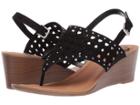 Fergalicious Cary (black) Women's Wedge Shoes