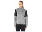 Nike Spotlight Full Zip Hoodie (grey Heather/black/black) Women's Sweatshirt