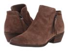 Sam Edelman Packer (dark Taupe Velutto Suede Leather) Women's Zip Boots