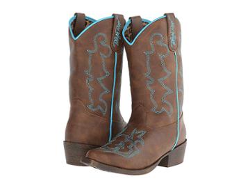 M&f Western Kids Caroline (little Kid) (brown) Cowboy Boots