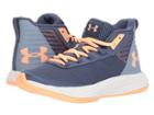 Under Armour Kids Ua Ggs Jet 2018 (big Kid) (utility Blue/washed Blue/peach Horizon) Girls Shoes