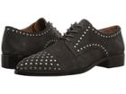 Frye Erica Stud Oxford (smoke Soft Oiled Suede) Women's Lace Up Casual Shoes