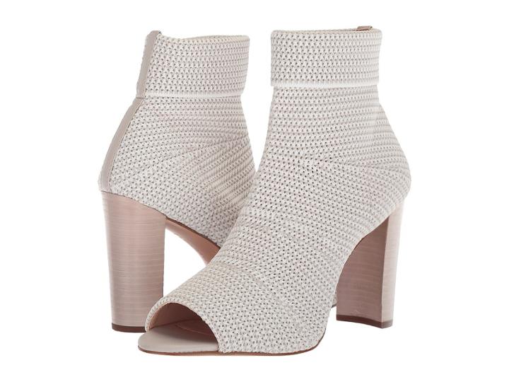 Avec Les Filles Mariah (light Grey Stretch Woven) High Heels