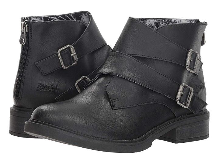 Blowfish Verde (black Alamo Pu) Women's Pull-on Boots