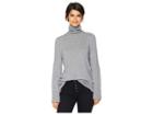 Equipment Ully Turtleneck (heather Grey) Women's Long Sleeve Pullover