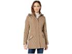 Lauren Ralph Lauren Faux Leather Trim Quilted Anorak (bridle) Women's Coat