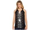 Rock And Roll Cowgirl Sleeveless Top B5-5771 (black) Women's Sleeveless