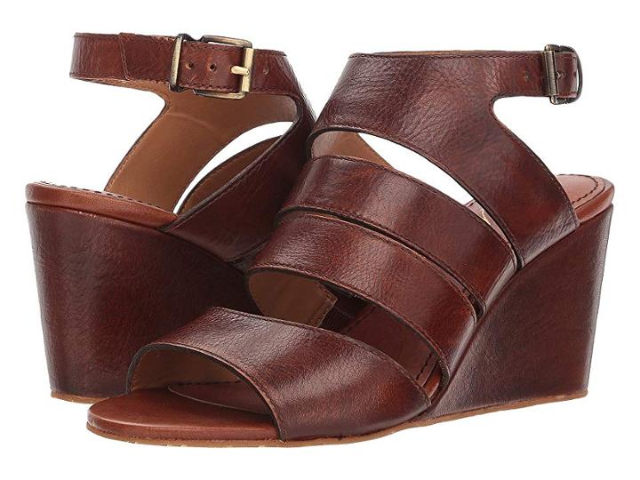 Patricia Nash Korina (whiskey Leather) Women's Wedge Shoes
