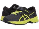 Asics Kids Gt-1000 6 Ps (toddler/little Kid) (black/energy Green/silver) Boys Shoes