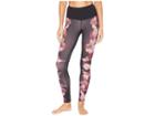 The North Face Motivation Printed High-rise Tights (tnf Black Peony Print) Women's Casual Pants