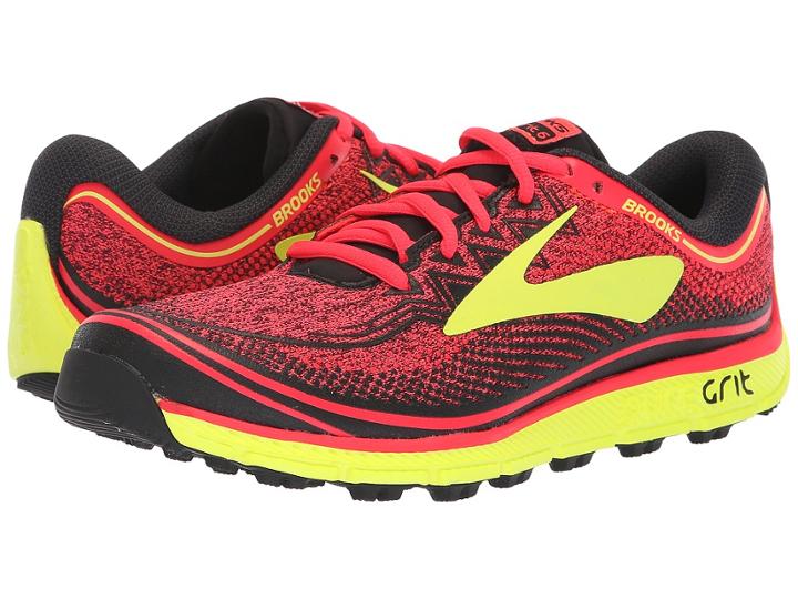 Brooks Puregrit 6 (diva Pink/nightlife/black) Women's Running Shoes