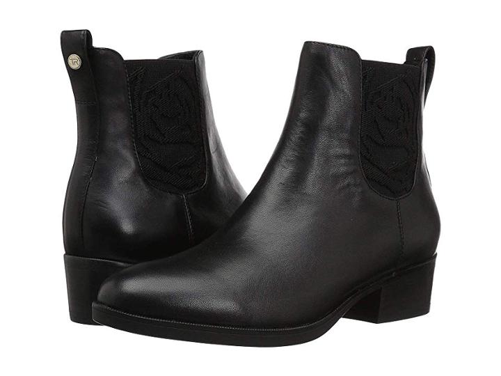 Taryn Rose Gina (black Soft Calf) Women's Shoes