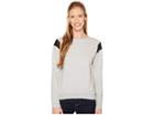 The North Face Beyond The Wall Pullover (tnf Light Grey Heather) Women's Sweatshirt