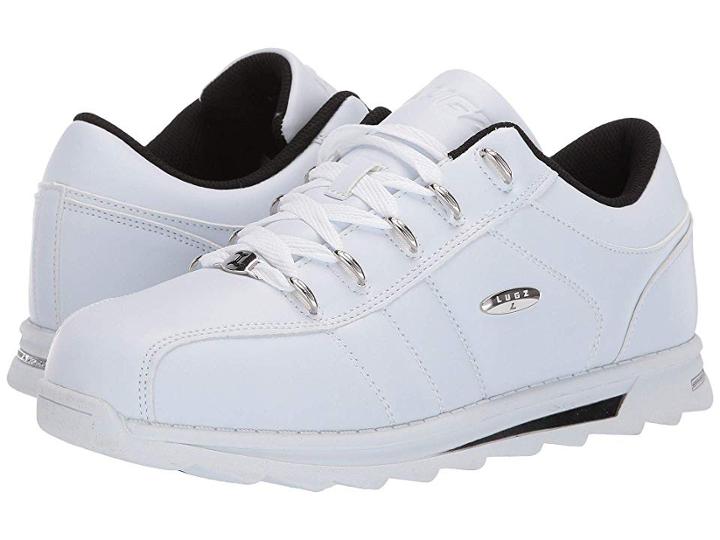 Lugz Charger Ii (white/black) Men's Lace Up Casual Shoes