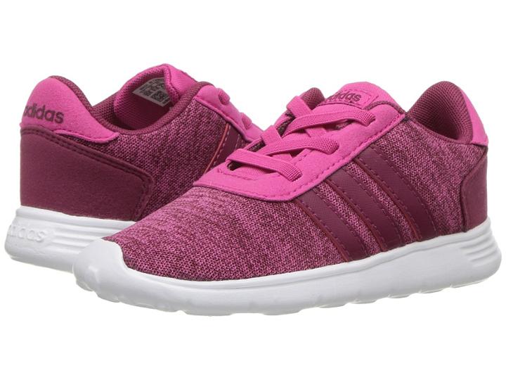 Adidas Kids Lite Racer (infant/toddler) (real Magenta/mystery Ruby/white) Kids Shoes