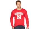 Champion College Nebraska Cornhuskers Long Sleeve Jersey Tee (scarlet) Men's T Shirt