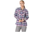 Marmot Bridget Midweight Flannel Long Sleeve (dark Purple) Women's Long Sleeve Button Up