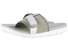 Fitflop Neoflex Slide Sandals (soft Grey/silver) Women's Sandals
