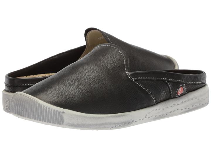 Fly London Imo447sof (black Smooth Leather) Women's Shoes