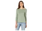 Chaser Vintage Jersey Long Sleeve Vented Tee (fern) Women's T Shirt