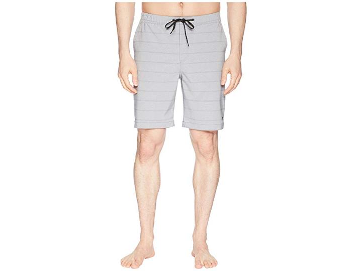 Quiksilver Waterman Suva Amphibian Shorts (steeple Gray) Men's Swimwear