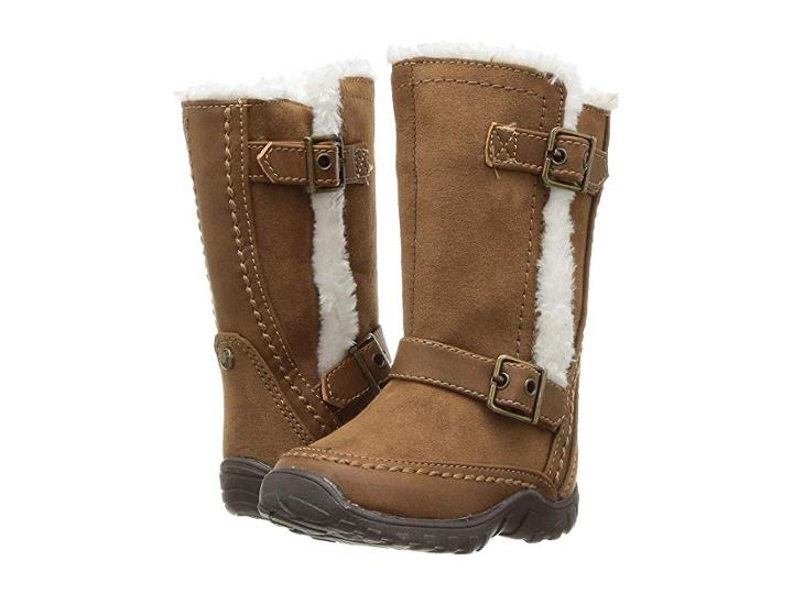 Nine West Kids Naydine (little Kid/big Kid) (snuff Microfiber) Girls Shoes