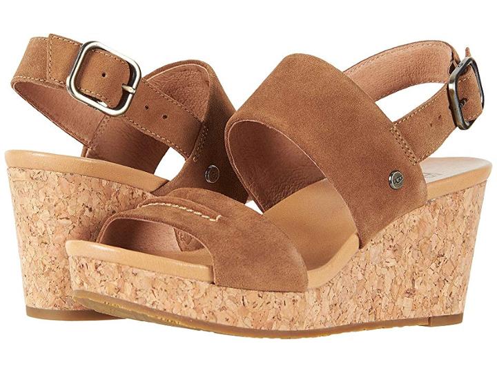 Ugg Elena Ii (chestnut) Women's Wedge Shoes