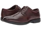 Nunn Bush Decker Wingtip Oxford With Kore Walking Comfort Technology (brown) Men's Lace Up Casual Shoes