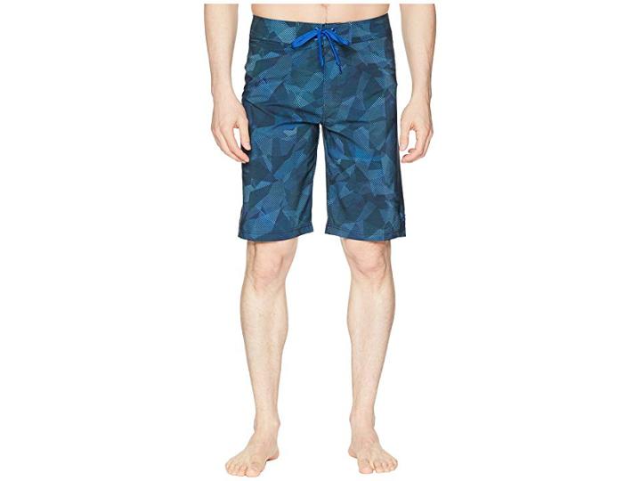 Prana Sediment Short (island Blue Hex) Men's Swimwear
