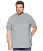 Polo Ralph Lauren Big Tall Featherweight Mesh Short Sleeve Knit (perfect Grey) Men's Clothing