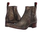 Jeffery-west Rochester Terence Skulls Zip Boot (eyes Gold) Men's Zip Boots