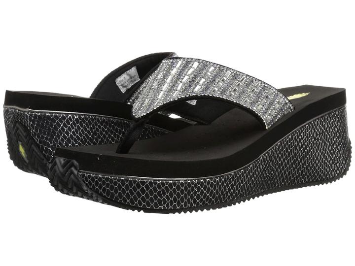 Volatile Squire (black) Women's Wedge Shoes