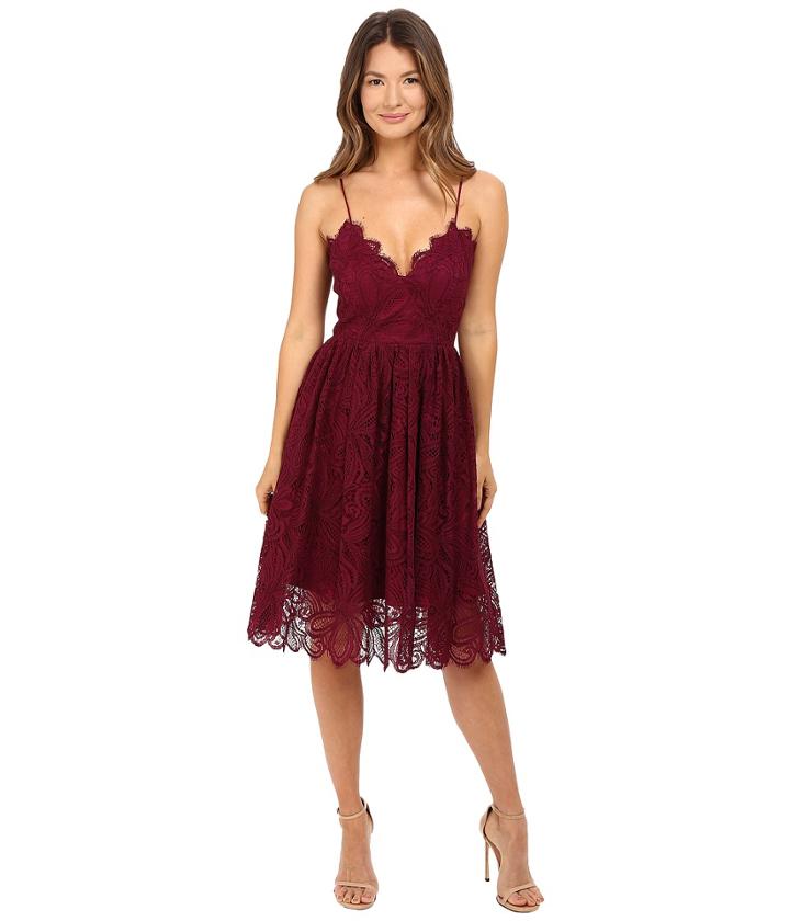 Zac Zac Posen Viola Dress (wine) Women's Dress