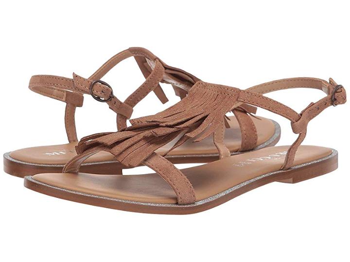 Sesto Meucci Farah (beige Glitter Suede) Women's Sandals