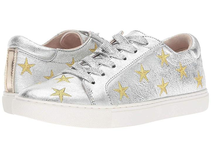 Kenneth Cole New York Kam Star (silver/gold Leather) Women's Shoes