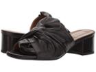 Summit By White Mountain Noelle (black Leather) Women's 1-2 Inch Heel Shoes