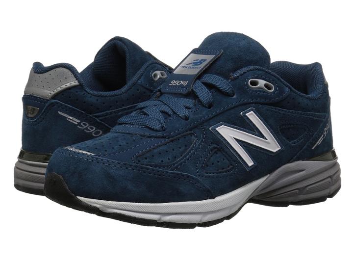 New Balance Kids Kj990v4p (little Kid) (teal/silver) Boys Shoes