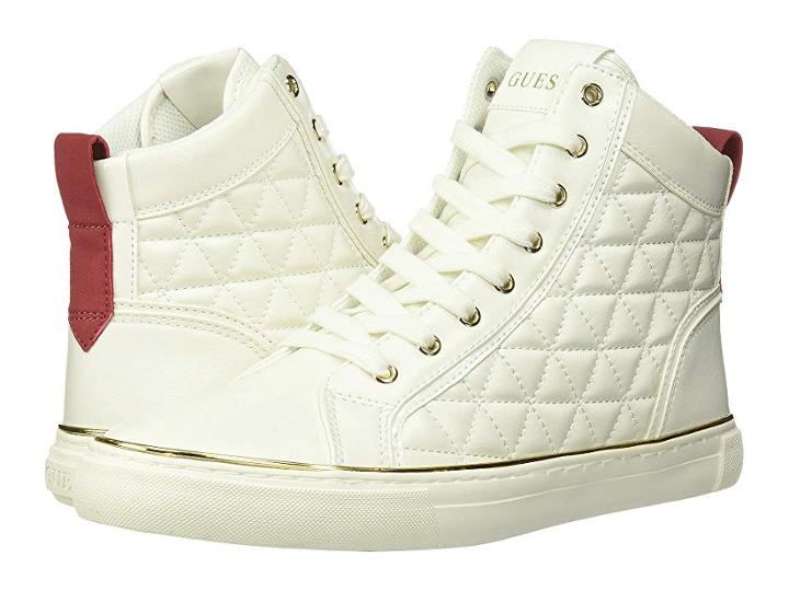 Guess Melo (white Synthetic) Men's Shoes