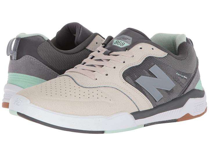 New Balance Numeric Nm868 (grey/mint) Men's Skate Shoes