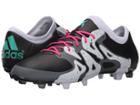 Adidas X 15.2 Fg/ag (black/shock Mint/white) Men's Cleated Shoes