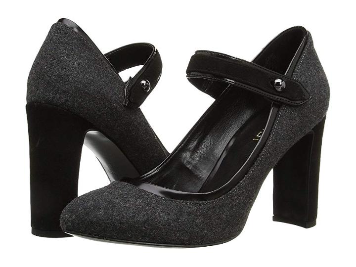 Nine West Vaidin 2 (dark Grey Multi Fabric) High Heels