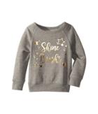 Peek Shine Bright Sweatshirt (toddler/little Kids/big Kids) (heather Grey) Girl's Sweatshirt