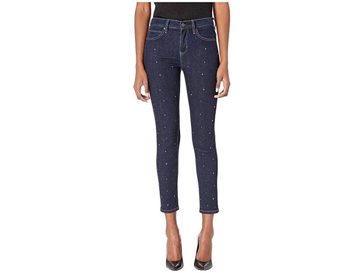 Nicole Miller New York Soho High-rise In Ink (ink Wash) Women's Jeans