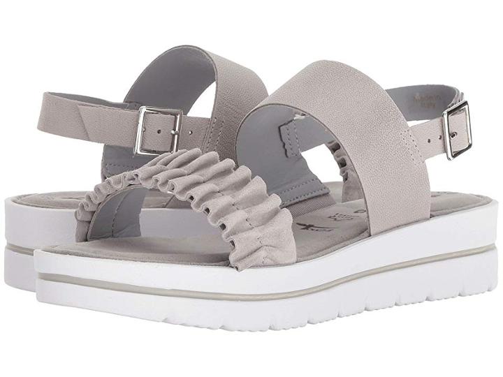Tamaris Laura 1-1-28702-20 (light Grey) Women's Dress Sandals