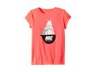 Nike Kids Softball Sundae Dri-fit Short Sleeve Tee (little Kids) (princ Pink) Girl's T Shirt