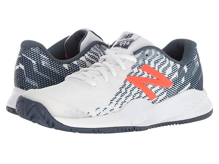 New Balance Kids Kc996v3 Tennis (little Kid/big Kid) (white/petrol) Kids Shoes