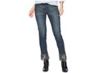 Rock And Roll Cowgirl Mid-rise Skinny In Dark Vintage W1s7698 (dark Vintage) Women's Jeans