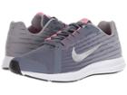 Nike Kids Downshifter 8 (big Kid) (light Carbon/metallic Silver) Girls Shoes