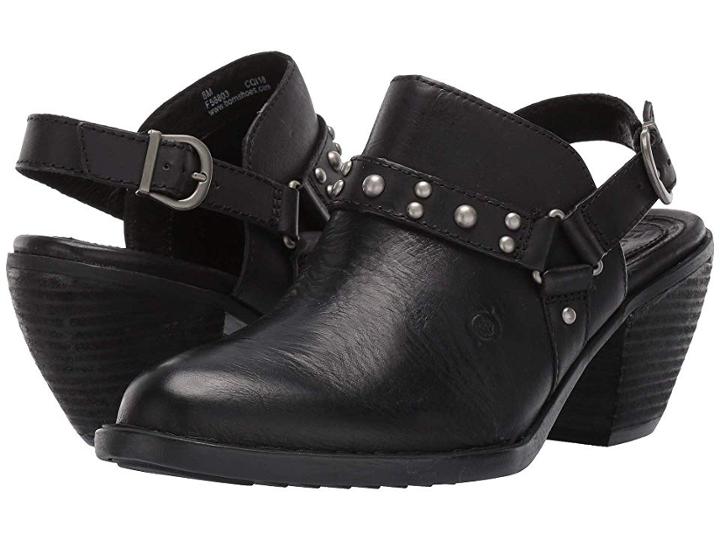 Born Pindo (black Full Grain Leather) Women's  Shoes
