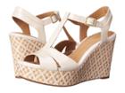 Clarks Amelia Roma (nude Pink Leather) Women's Wedge Shoes